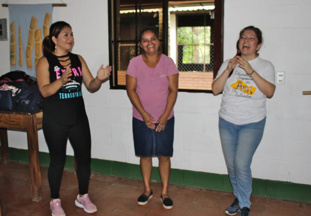 Sandra enjoys personal empowerment activities such as the retreats. She has learned to "focus more in the moment"
